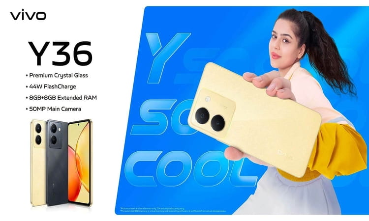 Vivo Y36 Launched In Pakistan