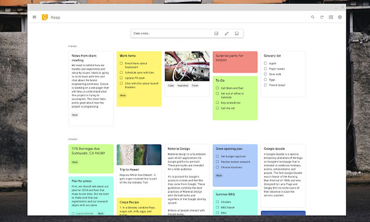 Google keep