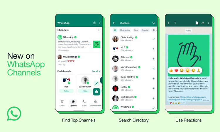 WhatsApp Channels Features