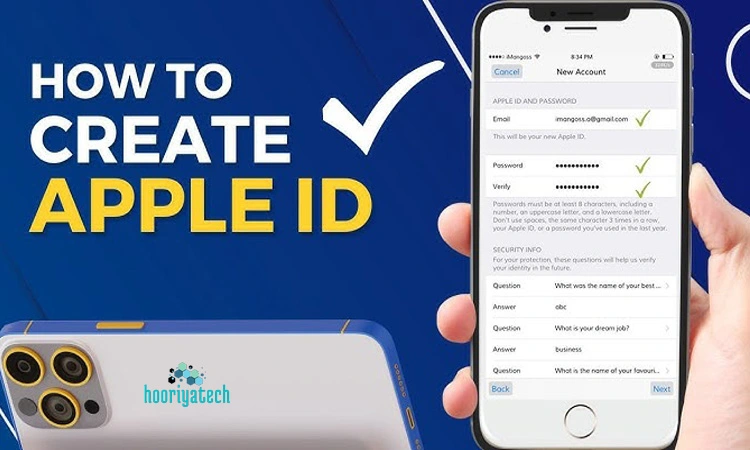 how to create apple id