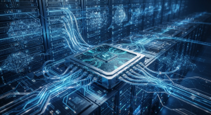 AI computer chips and data center technology powering artificial intelligence news