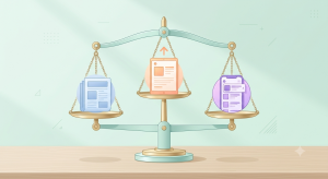 Comparison illustration of Drovenio versus other technology news platforms